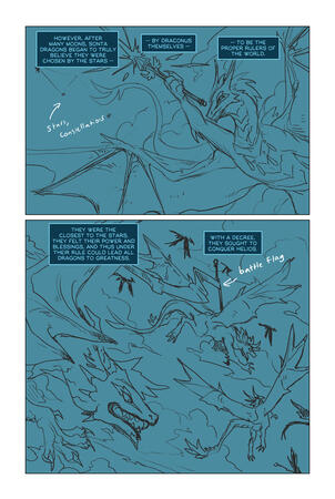 Song of Atlas - Comic Pencils Commission - Prologue page 4