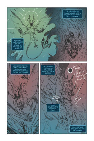 Song of Atlas - Comic Pencils Commission - Prologue page 7