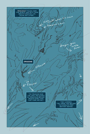 Song of Atlas - Comic Pencils Commission - Prologue page 2