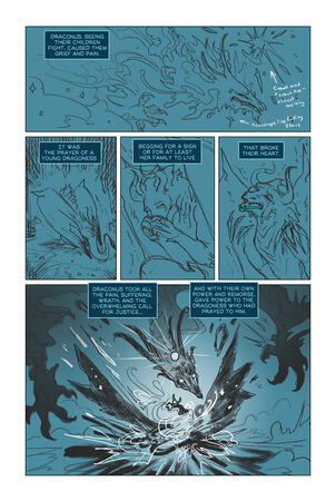 Song of Atlas - Comic Pencils Commission - Prologue page 6