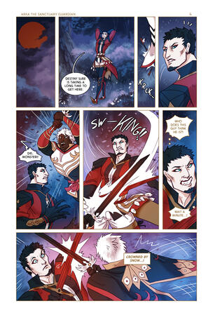 Skyset Knights: Arka the Sanctuary Guardian page 4