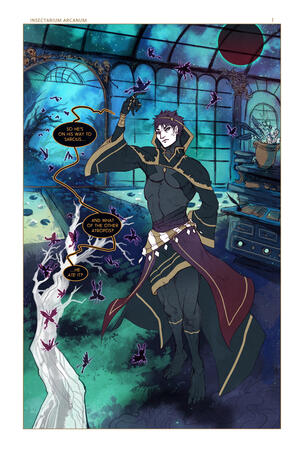 Skyset Knights: Insectarium Arcanum page 1