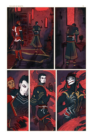 Skyset Knights: The Ace of Beasts page 9