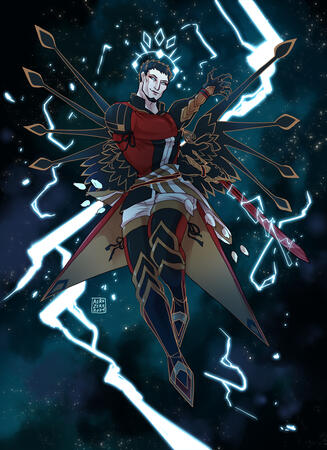 Arka the Aeon Illustration