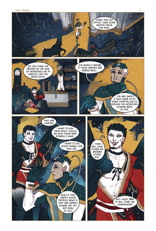 Skyset Knights: Fast Travel page 1